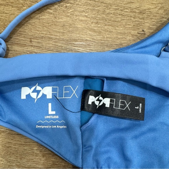 Popflex The Perfect Bra Longline Sports Bra Sailor Blue - Picture 6 of 6